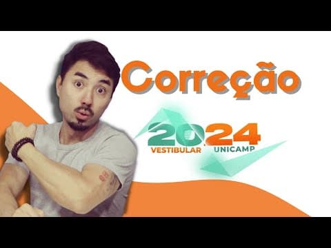 Thumbnail da aula: Correção UNICAMP 2024 | Química