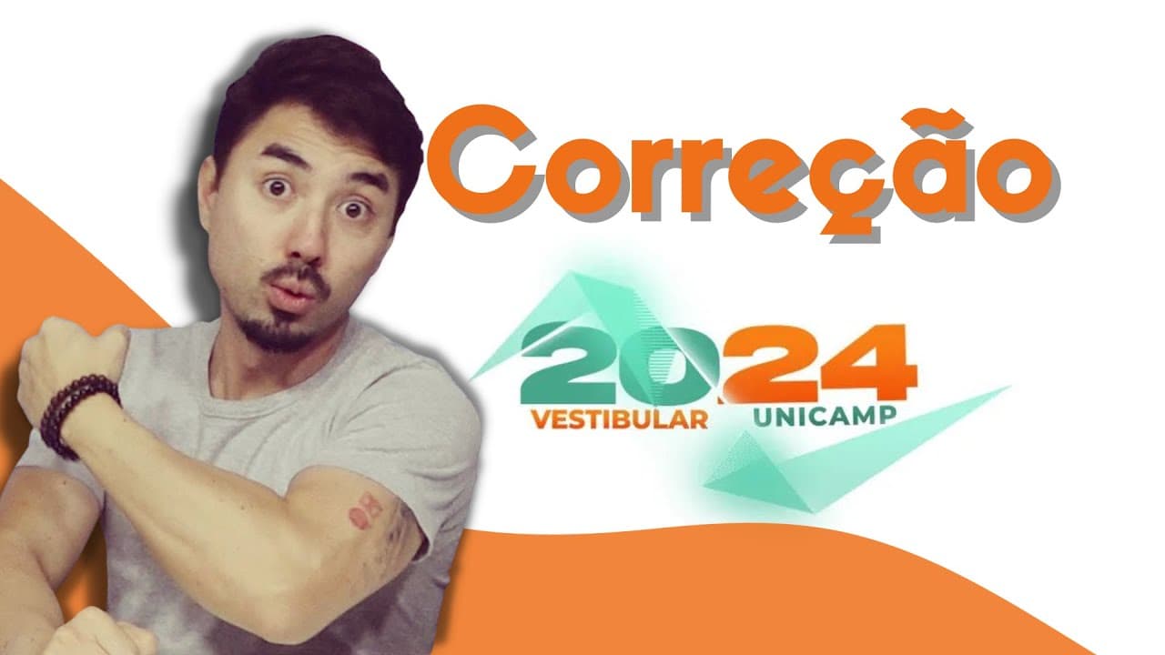 Thumbnail: Correção UNICAMP 2024 | Química