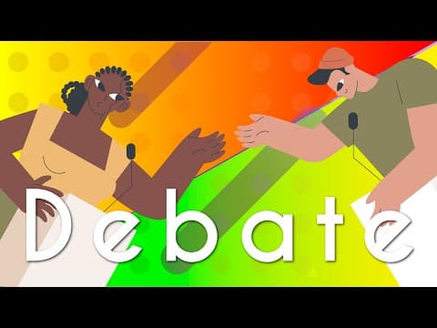 Thumbnail da aula: Debate – Gêneros textuais - Brasil Escola