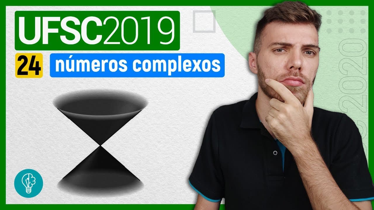 Thumbnail: 24 VESTIBULAR UFSC 2019/2 - NÚMEROS COMPLEXOS - Se a reta é paralela simultaneamente aos planos e