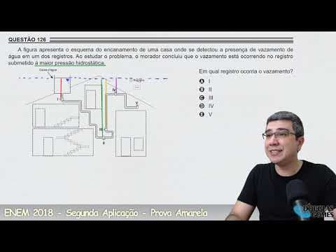 Thumbnail da aula: Resolução/correção ENEM 2018 Segunda aplicação Amarela 126