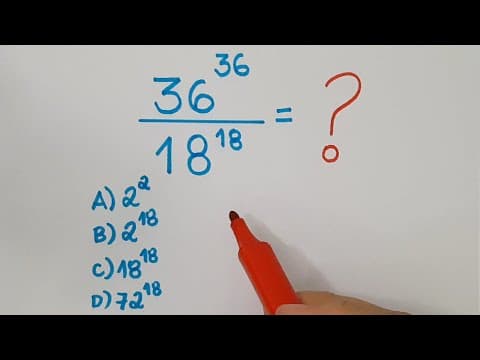 Thumbnail da aula: 🔥 HELP MATEMÁTICA BÁSICA - Potenciação nívem HARD  #179