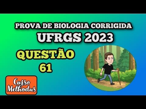 Thumbnail da aula: 61 de 2023 prova de biologia UFRGS 2023 - A varíola dos macacos é transmitida pelo vírus