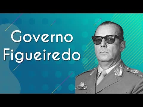 Thumbnail da aula: Governo Figueiredo - Brasil Escola