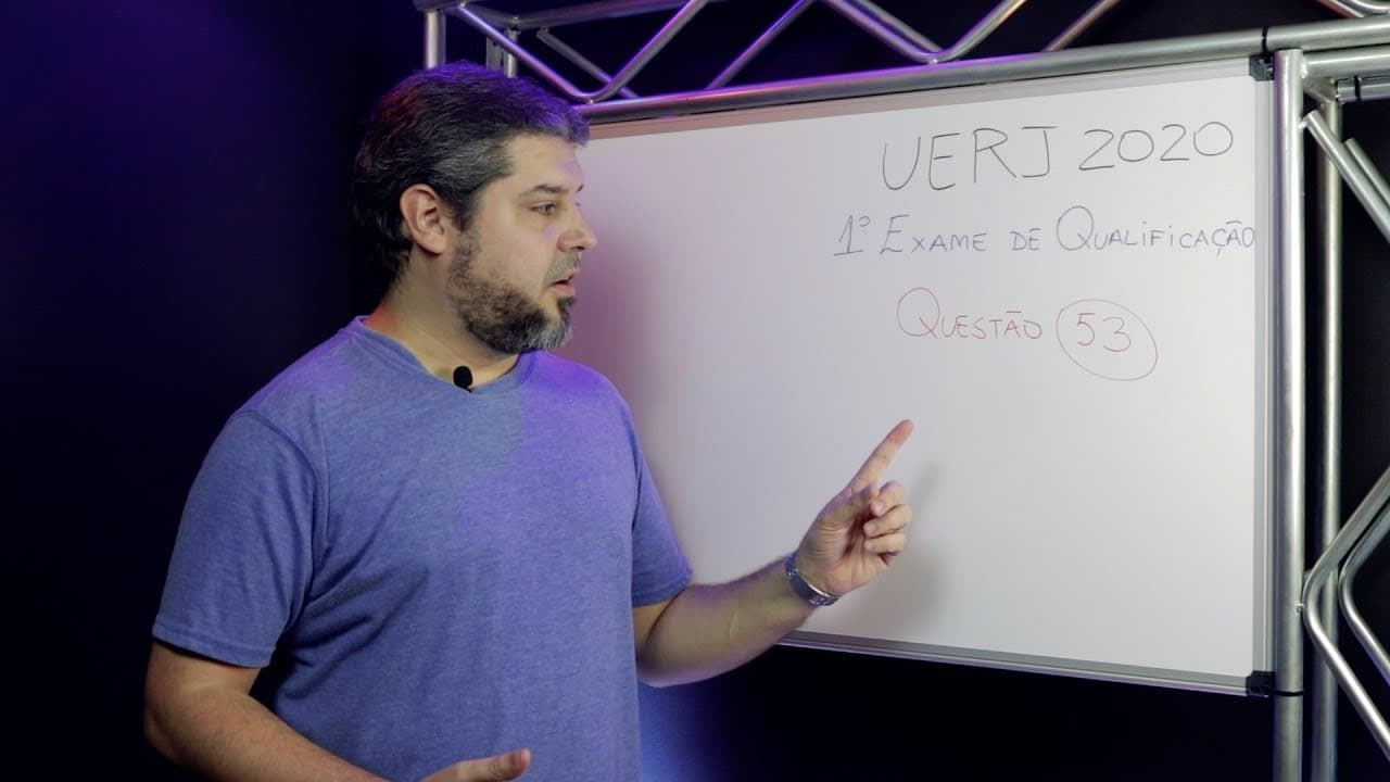 Thumbnail: UERJ 2020 - 1o EQ - Questão 53