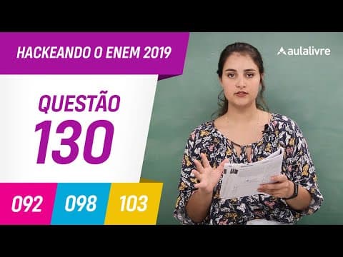Thumbnail da aula: Enem 2019 | Física: Daltonismo | Questão 130 (cinza)