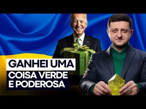 Thumbnail da aula: Tio BIDEN da um presente para Zelensky mudar a Gu3RRA | Geopolítica |