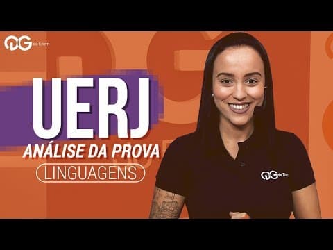 Thumbnail da aula: UERJ: Análise Histórica das Provas | Linguagens