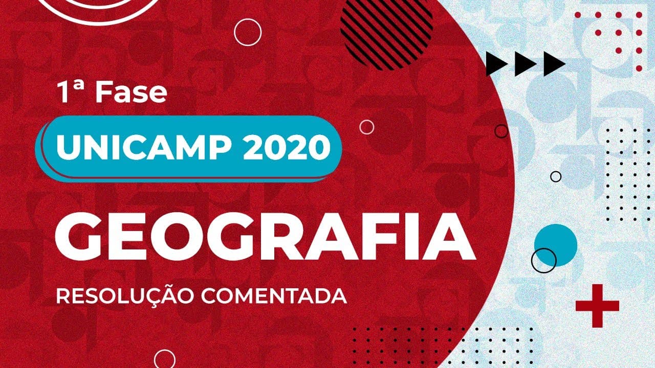 Thumbnail: Resolução Comentada - UNICAMP 2020 - 1ª fase - Geografia