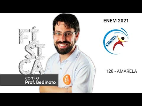 Thumbnail da aula: ENEM 2021 - Questão 127 - Prova Amarela - É possível ligar aparelhos elétricos de baixa corrente