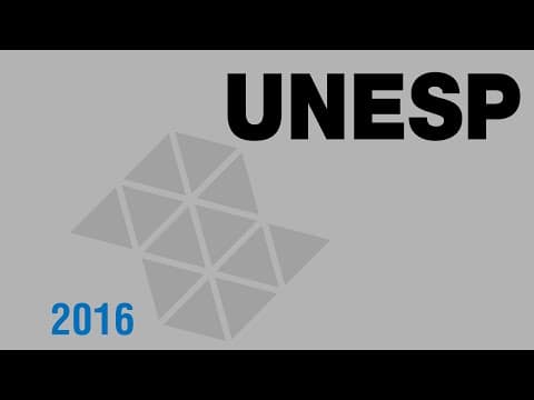 Thumbnail da aula: Unesp 2016 - 1ª Fase