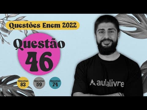 Thumbnail da aula: ENEM 2022 | Energia solar | Questão 46