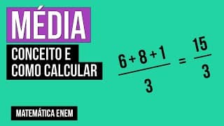 MÉDIA: conceito e como calcular | Matemática | Recomposição de Aprendizagem | Lucas Borguezan