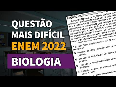 Thumbnail da aula: VOCÊ CAIU NA PEGADINHA DESSA QUESTÃO? | ProEnem