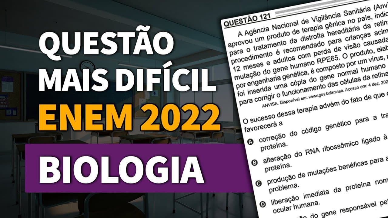Thumbnail: VOCÊ CAIU NA PEGADINHA DESSA QUESTÃO? | ProEnem