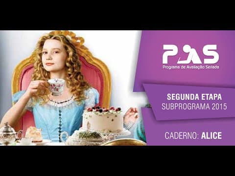 Thumbnail da aula: PAS Subprograma 2015 - Segunda Etapa