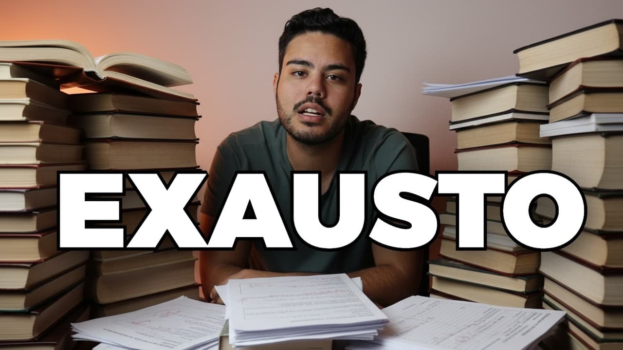 Thumbnail: ENEM em 30 Dias: Como Vencer o Sono e Chegar Inteiro