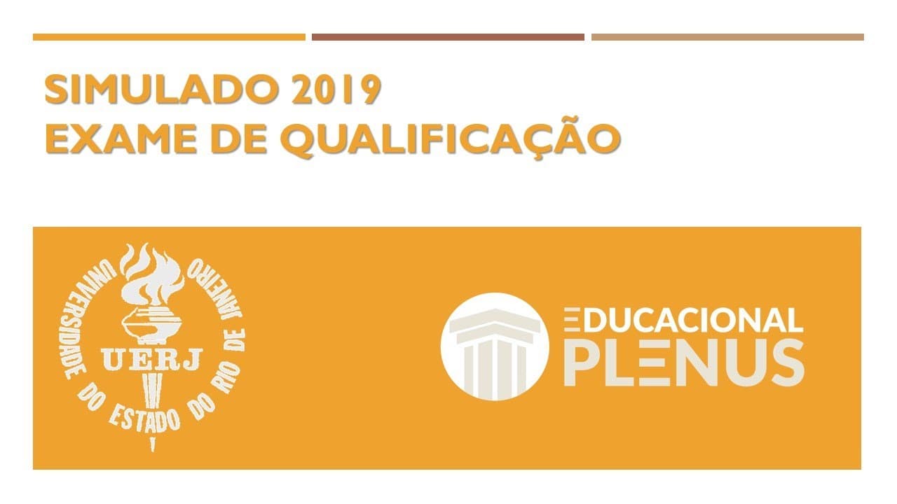 Thumbnail: UERJ - Simulado 2019 - Matemática