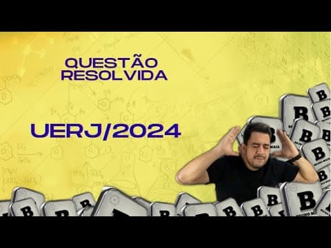 Thumbnail da aula: (UERJ/2024) A dissolução de sais em água produz soluções ácidas, básicas ou neutras, dependendo...
