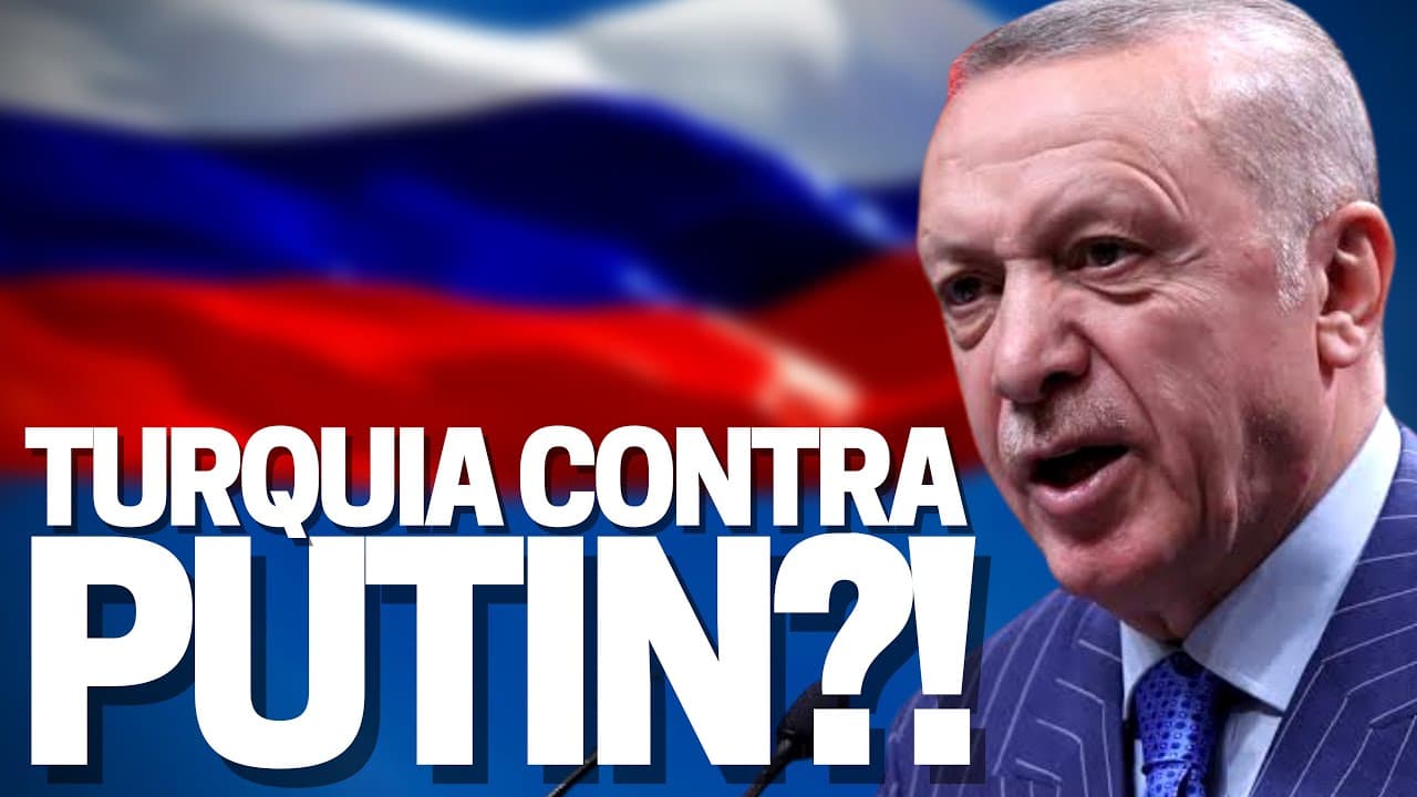 Thumbnail: Turquia contra Putin (e na União Europeia?)! Encontro Prigozhin e Putin! Coreia do Norte ameaça EUA!