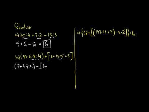 Thumbnail da aula: Expressões Numéricas com Números Inteiros | Matemática Rio