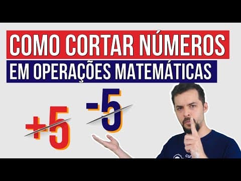 Thumbnail da aula: COMO CORTAR NÚMEROS EM OPERAÇÕES MATEMÁTICAS E EQUAÇÕES | Resumo de Matemática para o Enem