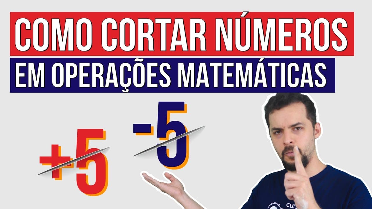 Thumbnail: COMO CORTAR NÚMEROS EM OPERAÇÕES MATEMÁTICAS E EQUAÇÕES | Resumo de Matemática para o Enem