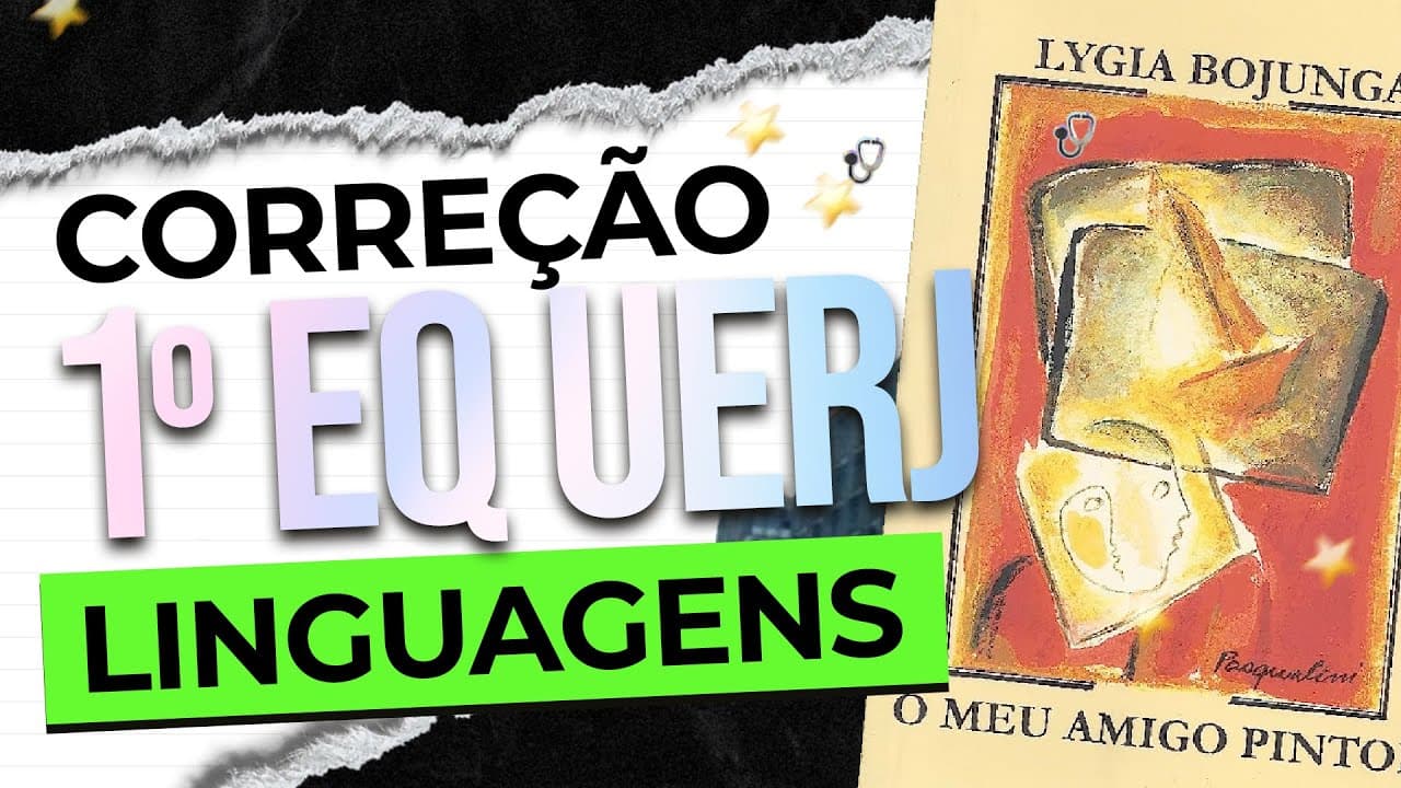 Thumbnail: CORREÇÃO 1º Exame de qualificação | LINGUAGENS | UERJ 2024 |