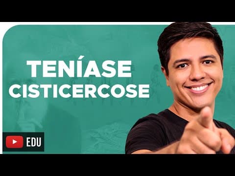 Thumbnail da aula: TENÍASE e CISTICERCOSE - VERMINOSES - Prof. Kennedy Ramos