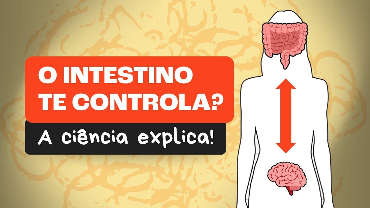 Thumbnail: Por Que o Intestino É Chamado de Segundo Cérebro?