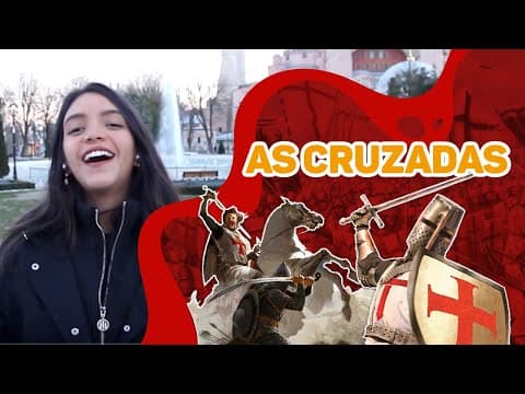 Thumbnail da aula: TUDO QUE VOCÊ PRECISA SABER SOBRE AS CRUZADAS - GRAVADO EM CONSTANTINOPLA! (Débora Aladim)