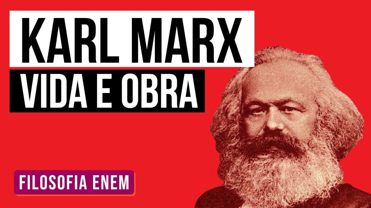 Thumbnail: KARL MARX: vida e obra | Sociologia para o Enem | Fábio Luís Pereira