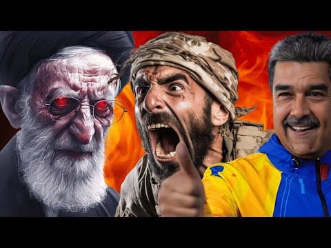 Thumbnail da aula: IRÃ PRONTO PARA VENCER | ESTADOS UNIDOS NÃO QUER MADURO | GEOPOLÍTICA