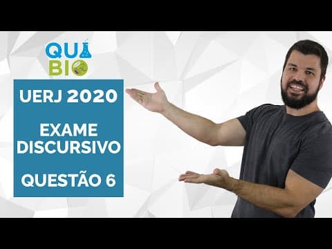 Thumbnail da aula: CORREÇÃO UERJ 2020 - 2a FASE - EXAME DISCURSIVO - QUESTÃO 6 - DNA - EVOLUÇÃO - INSULINA - GLUCAGON