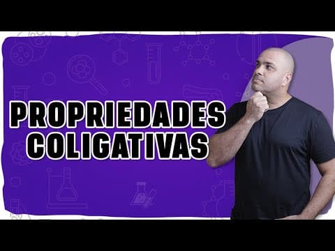 Thumbnail da aula: 🌡️ PROPRIEDADES COLIGATIVAS NA VIDA REAL: Café, neve, sal e congelamento explicado com lógica!