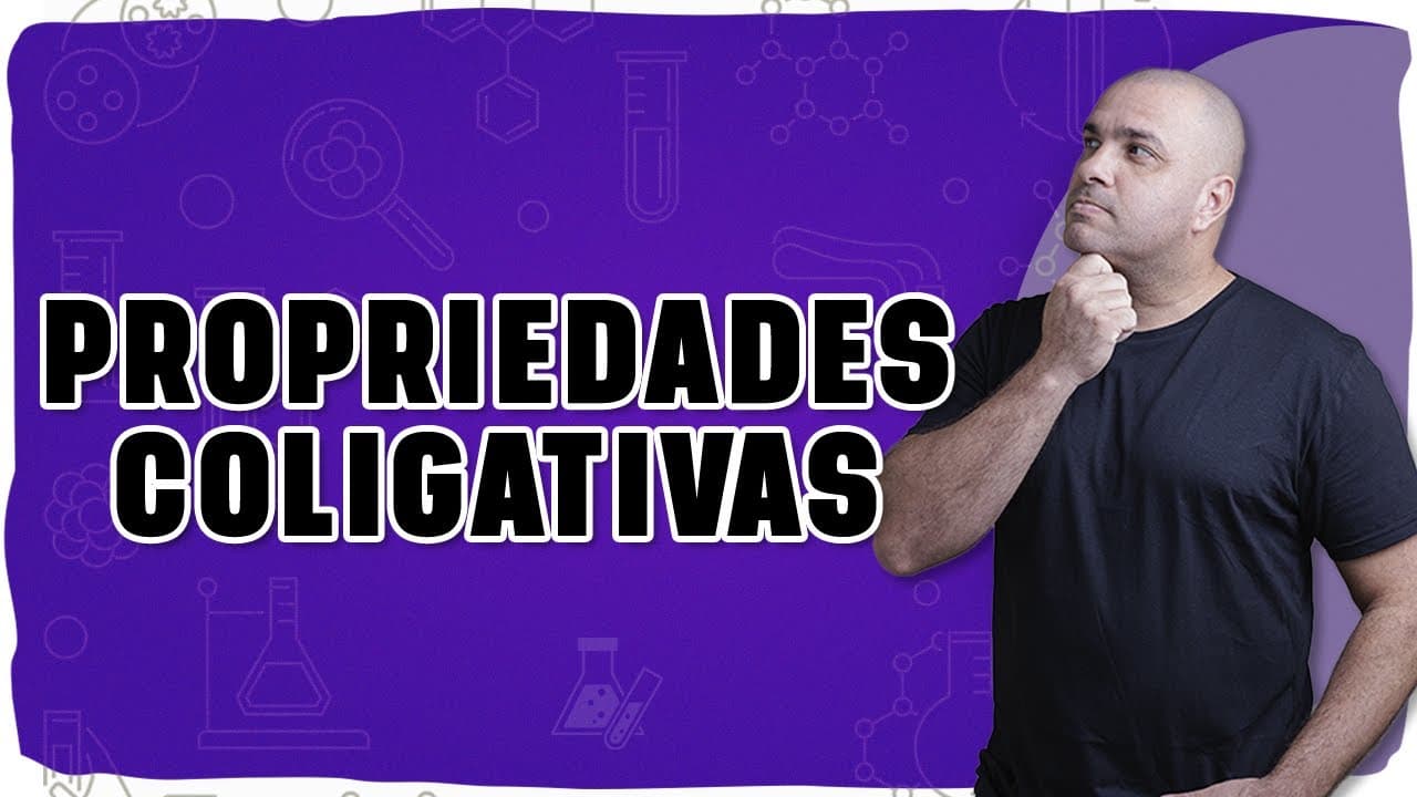 Thumbnail: 🌡️ PROPRIEDADES COLIGATIVAS NA VIDA REAL: Café, neve, sal e congelamento explicado com lógica!