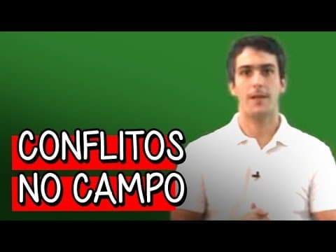 Thumbnail da aula: Conflitos no Campo - Extensivo Geografia | Descomplica