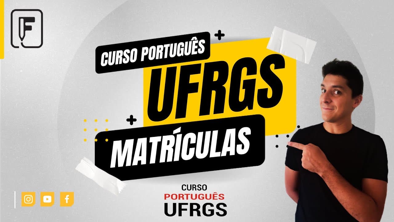 Thumbnail: Método G.A.U. Curso Português UFRGS - Prof. Felipe Pereira