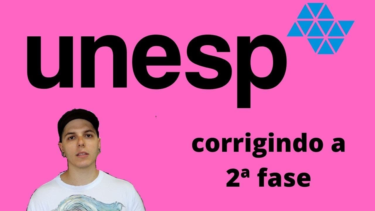 Thumbnail: Correção da 2ªfase da UNESP 2020: História