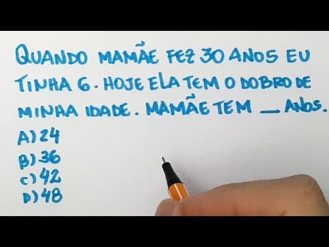 Thumbnail da aula: Que idade mamãe tem?