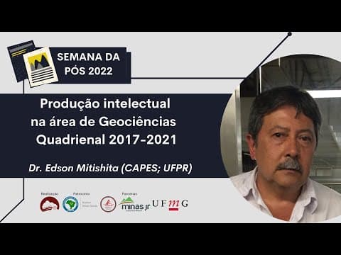 Thumbnail da aula: Produção Intelectual na Área de Geociências - Quadrienal 2017-2021