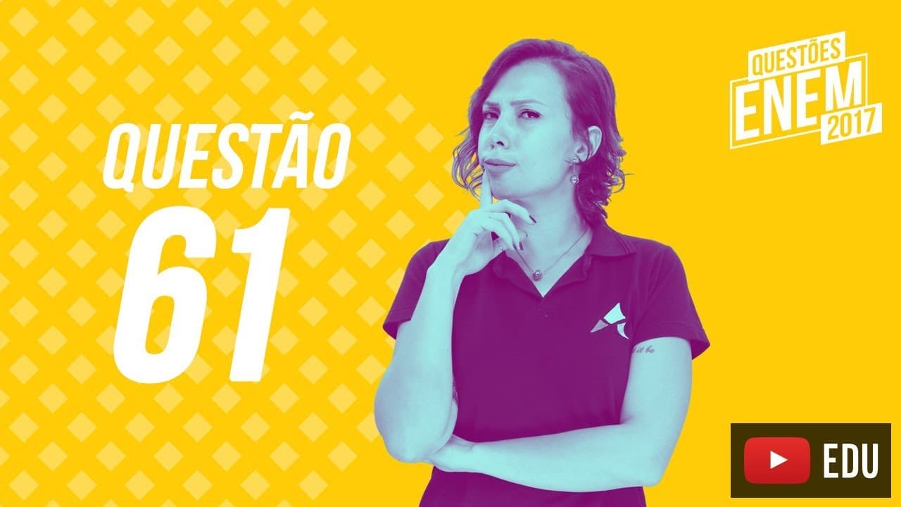 Thumbnail: Enem 2017 - Ciências Humanas | Questão 61 (Caderno Amarelo)