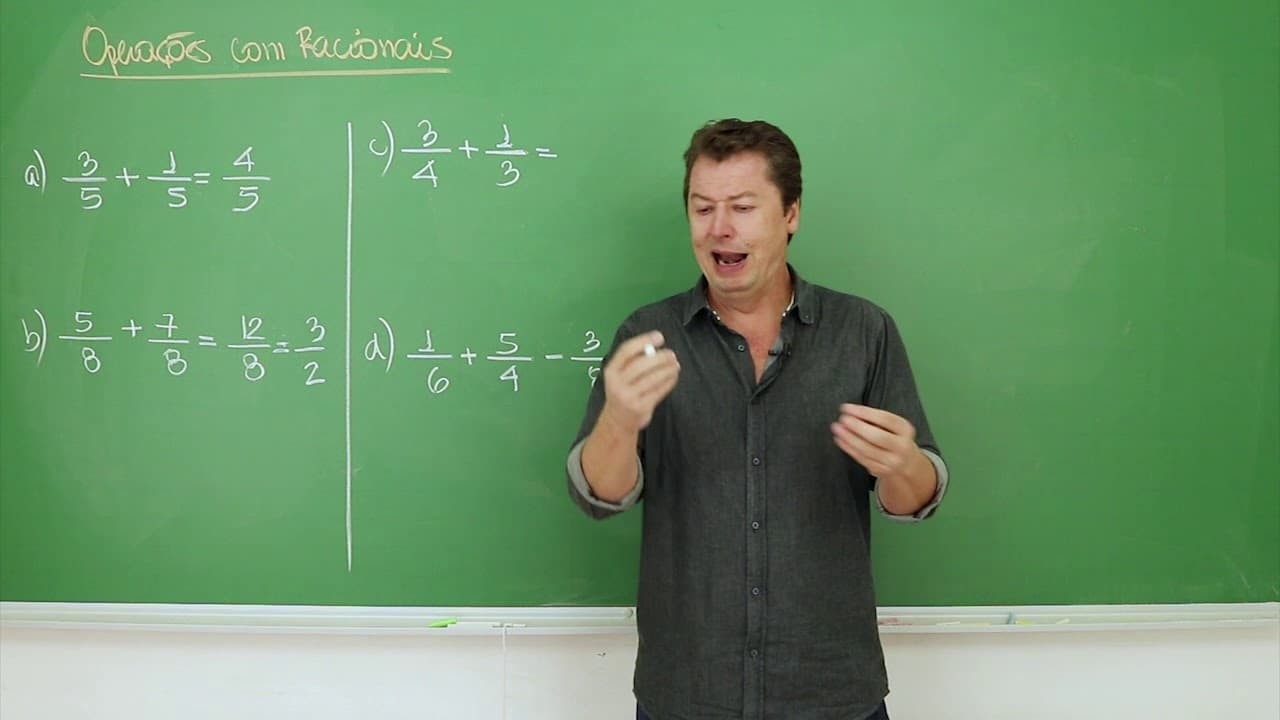 Thumbnail: Soma e Subtração de Frações - Matemática Básica