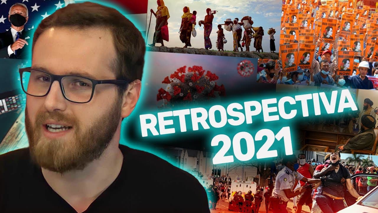 Thumbnail: RETROSPECTIVA 2021: os principais acontecimentos no Brasil e no mundo