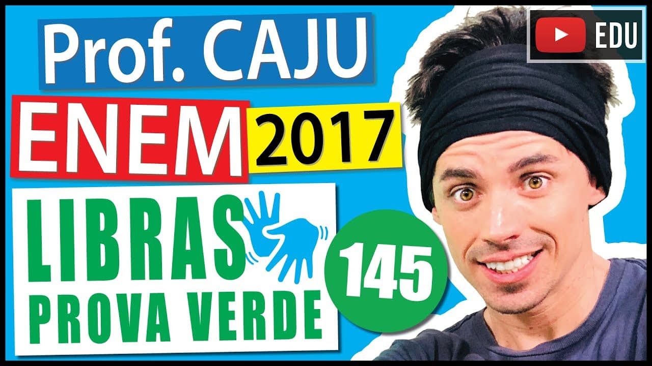 Thumbnail: [ENEM Libras 2017] 145 📗 PORCENTAGEM Uma distribuidora possui 40 mil litros de combustível em