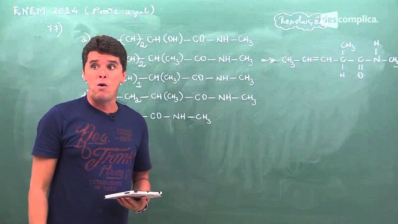 Thumbnail: ENEM 2014, Prova Azul - Questão 77 - Química | Descomplica