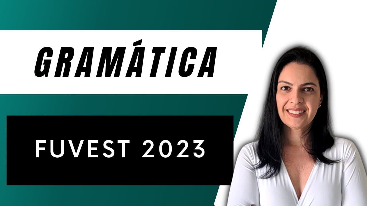 Thumbnail: Português na Fuvest 2023 - Resolvendo exercícios