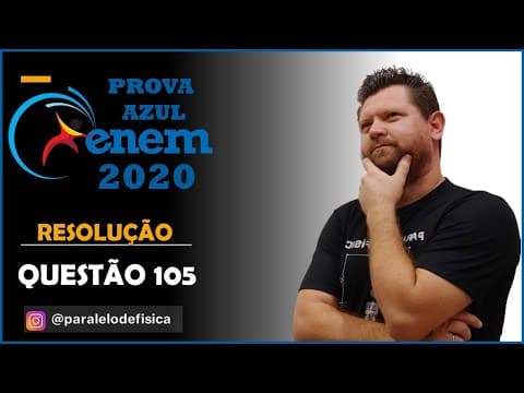 Thumbnail da aula: ENEM 2020 | QUESTÃO 105 | PROVA AZUL | Os manuais de refrigerador apresentam a recomendação