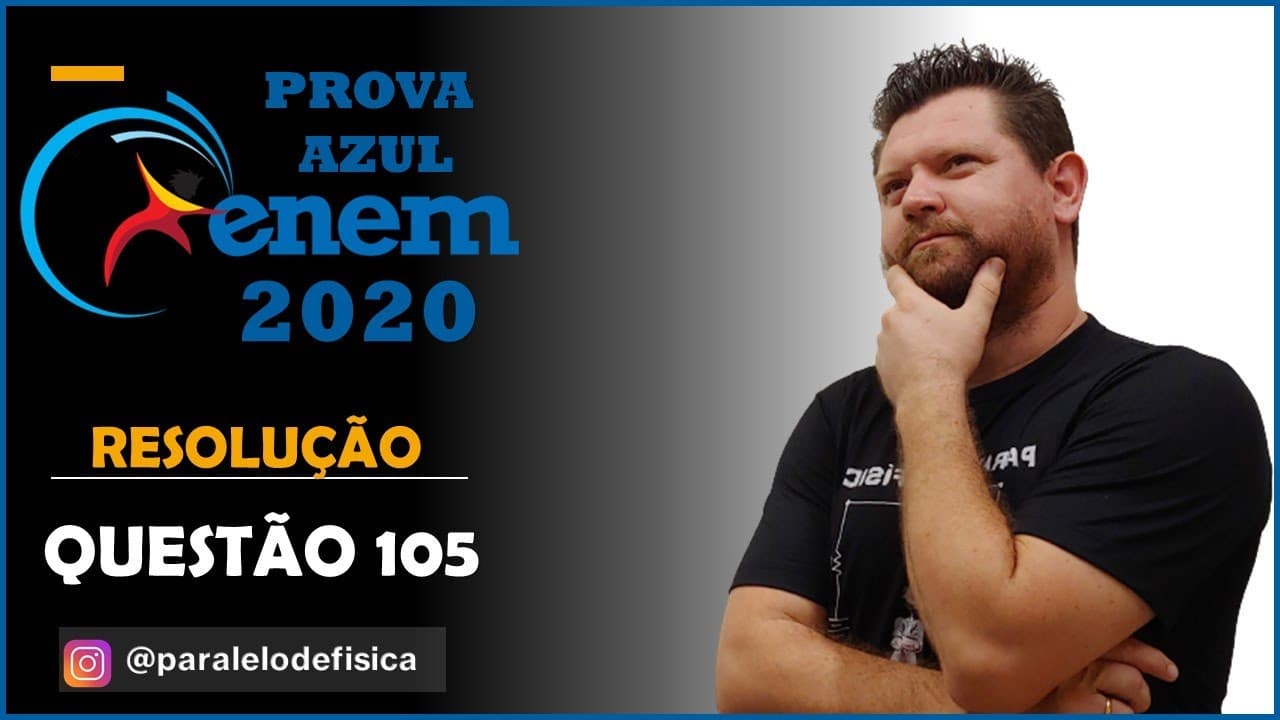 Thumbnail: ENEM 2020 | QUESTÃO 105 | PROVA AZUL | Os manuais de refrigerador apresentam a recomendação