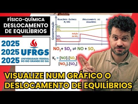 Thumbnail da aula: ✏️ UFRGS 2025 | Os quatro compostos SO2, NO2, NO e SO3 em fase gasosa são colocados em um vaso de